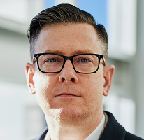 Alexander Hughes, CEO di perusahaan crypto trading, potret.